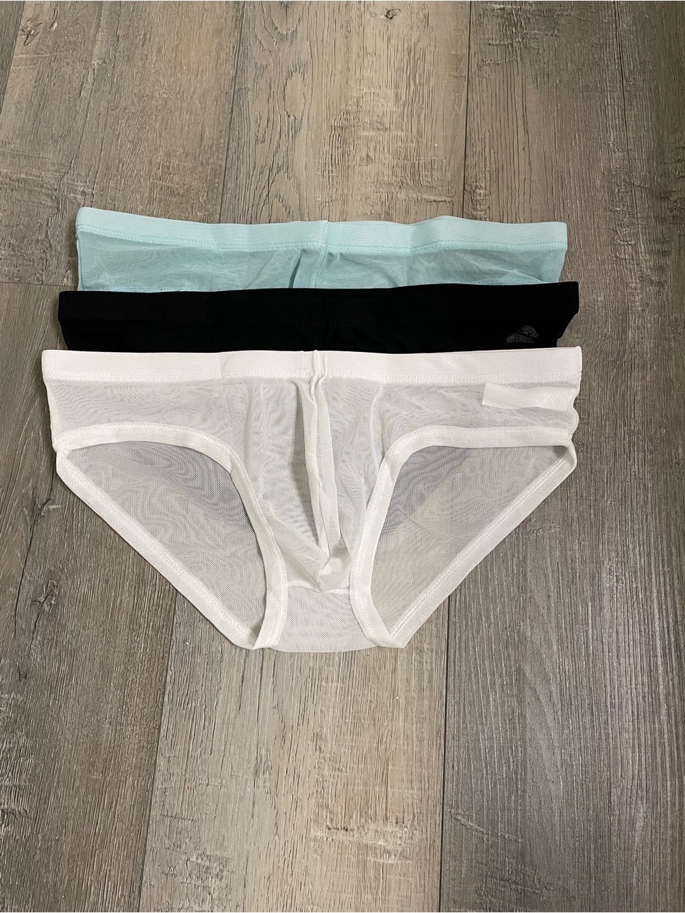 Men’s sexy see through  briefs bundle